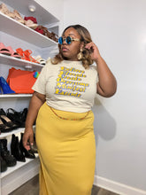 Load image into Gallery viewer, Layla Skirt- Mustard
