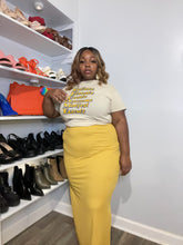 Load image into Gallery viewer, Layla Skirt- Mustard
