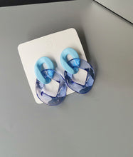 Load image into Gallery viewer, Marshmallow Loop Earrings
