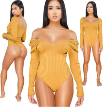 Load image into Gallery viewer, Vee Bodysuit-Sun(Size Inclusive)
