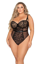 Load image into Gallery viewer, Crave Sheer Bodysuit(3X)
